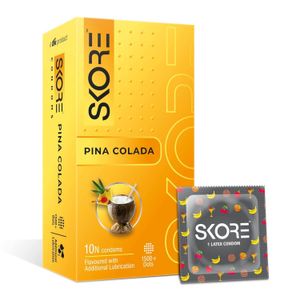 Skore Pina Colada Condom 10's Pack